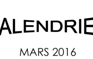 Calendrier Mars 2016