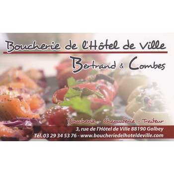 BOUCHERIE DE L'HÔTEL DE VILLE - BERTRAND & COMBES