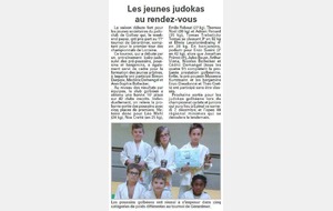 Les jeunes Judokas au rendez-vous