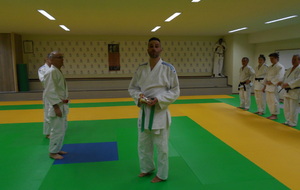 La ceinture verte pour Nicolas