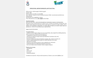 Offre de stage FFJDA