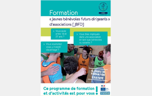 Appel à candidatures : Formation Jeunes Bénévoles Futurs Dirigeants