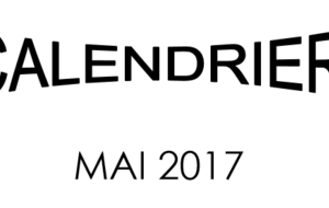 Calendrier mai 2017