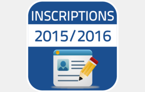Inscriptions saison 2015-2016