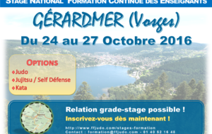 Stage national des enseignants + Regroupement CQP