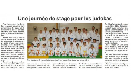 Nos stagiaires dans la presse