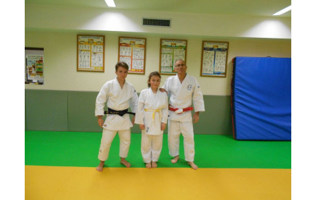 Emma et Mehdi changent de ceinture