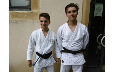 Médéric et Simon diplômés
