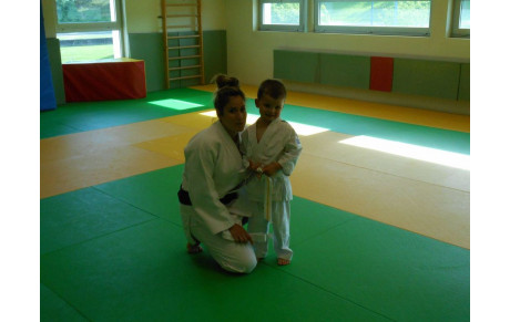 Changement de ceinture pour Noé